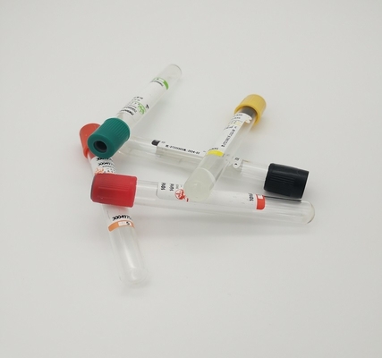 Anticoagulation de classe II Héparine Sodium Tubes de prélèvement de sang à vide jetables pour instruments en PET ou en verre Certifié CE ISO