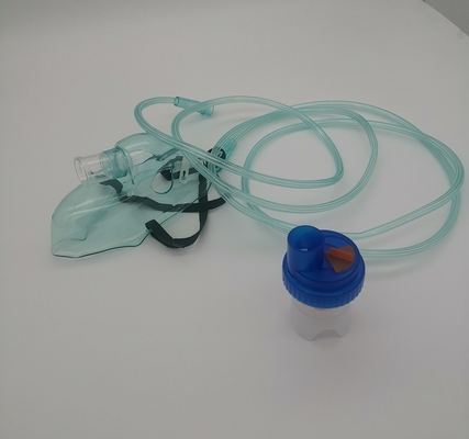 Couleur verte de S M L Disposable Oxygen Mask pour des adultes Nebulization