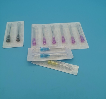 Les seringues 19G hypodermiques jetables du diamètre 1.1mm de sortie écrèment la couleur