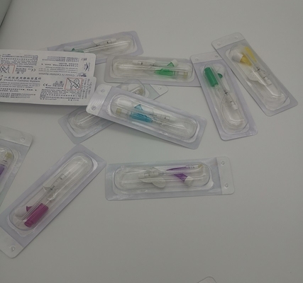 type de 20G Y rose de canule d'Iv pour la transfusion sanguine d'infusion de secours
