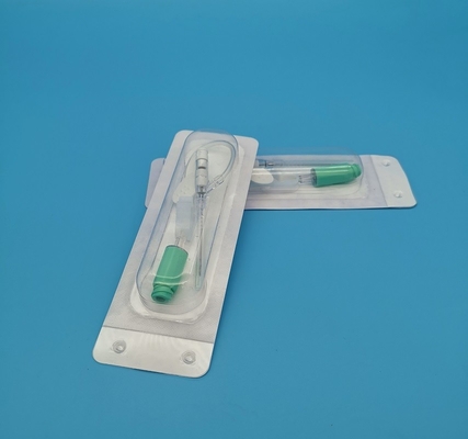 type infusion de pression positive du papillon 18G de canule jetable d'Iv/vert chirurgicaux transfusion sanguine
