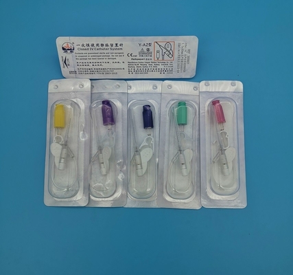 type pourpre minuscule de pression positive du papillon 26G de vaisseaux sanguins de canule jetable d'Iv