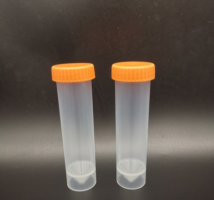 Polypropylène du chapeau plat 5ml de consommables de laboratoire médical de PE Eppendorf autour du tube inférieur