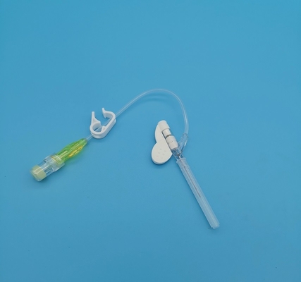 24G 	Infusion néonatale pédiatrique jaune à papillon de la canule IV jetable