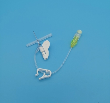 24G 	Infusion néonatale pédiatrique jaune à papillon de la canule IV jetable