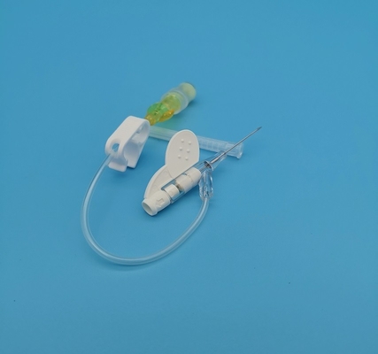 24G 	Infusion néonatale pédiatrique jaune à papillon de la canule IV jetable