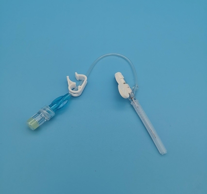 perfusion de routine jetable de type papillon de la canule IV 22G pour le bleu d'adultes