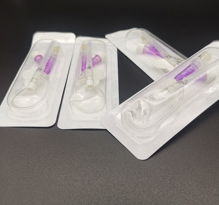 type de 20G Y rose de canule d'Iv pour la transfusion sanguine d'infusion de secours