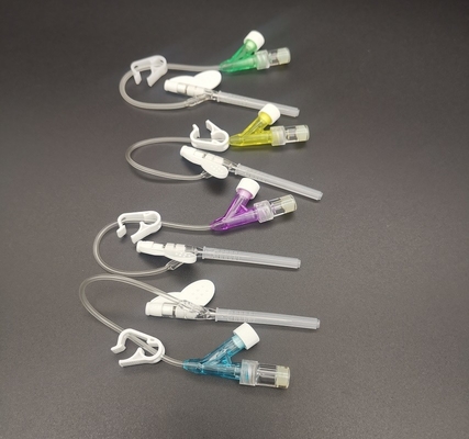 type de 20G Y rose de canule d'Iv pour la transfusion sanguine d'infusion de secours