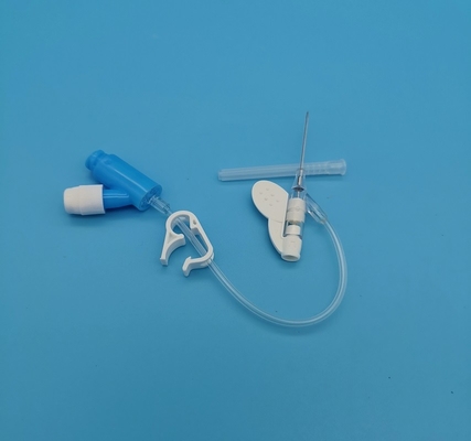 type de 22G Y pression positive d'Iv d'infusion courante bleue jetable de canule pour des adultes