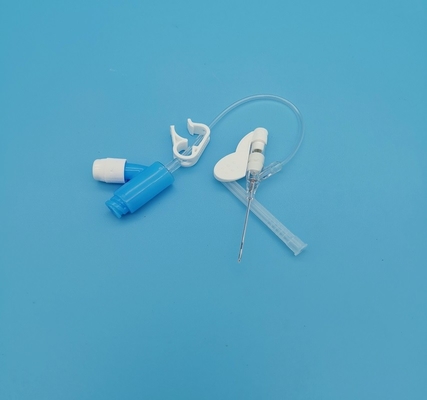 type de 22G Y pression positive d'Iv d'infusion courante bleue jetable de canule pour des adultes
