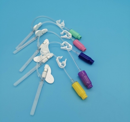 type pourpre minuscule de pression positive du papillon 26G de vaisseaux sanguins de canule jetable d'Iv