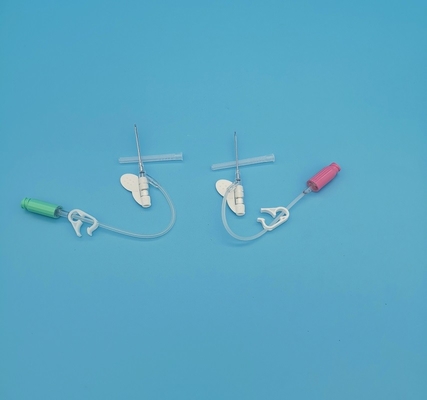type infusion de pression positive du papillon 18G de canule jetable d'Iv/vert chirurgicaux transfusion sanguine