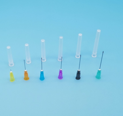 Les seringues 19G hypodermiques jetables du diamètre 1.1mm de sortie écrèment la couleur