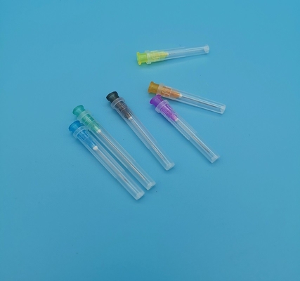 Aiguilles jetables et seringues de trou incliné rose 1.2mm hors du diamètre 18G pour Inuslin