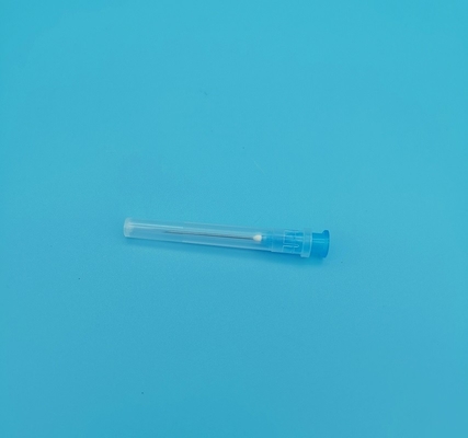 Diamètre bleu de sortie de Grey Disposable Needle Syringe Inclined 1.8mm 15G pour la médecine