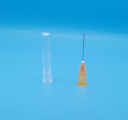 Diamètre latéral 2.7mm 12G de sortie de trou de seringues dentaires jetables jaune-clair