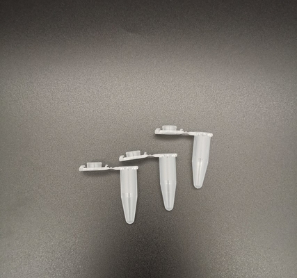 Cadre transparent individuel de polycarbonate des tubes 0.1ml d'ACP