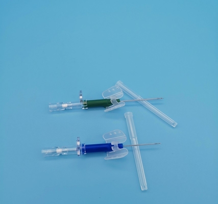 type CE ISO13485 de papillon des cathéters Iv jetables jaunes 24G